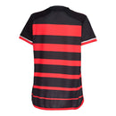 Camisa Flamengo Titular 24/25 - Versão Feminina Baby Look Preto e Vermelha - MAJESTO BR