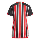 Camisa São Paulo Away 23/24 Feminina - Vermelha e Branca - MAJESTO BR