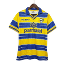Camisa Retrô Parma lotto 1998/99 Masculino Amarelo e Azul - MAJESTO BR