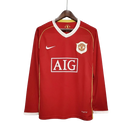 Camisa Retrô Manchester United Manga Longa Nike 2006/07 Masculino Vermelho - MAJESTO BR