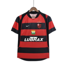 Camisa Retrô Flamengo I 2001/02 Masculina Torcedor Vermelha e Preta - MAJESTO BR