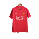Camisa Retrô Manchester United I Home 2007/08 Masculino Vermelho - MAJESTO BR
