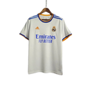 Camisa Retrô Real Madrid I Home 2021/22 Masculino Branco - MAJESTO BR
