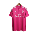 Camisa Retrô Real Madrid II Away Adidas 2014/15 Masculino Rosa - MAJESTO BR