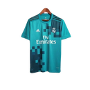 Camisa Retrô Real Madrid II Away Adidas 2017/18 Masculino Azul - MAJESTO BR