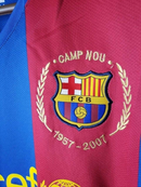 Camisa Barcelona Retrô 2006/2007 - Nike Azul Grená - MAJESTO BR