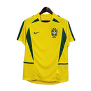 Camisa Retrô Seleção Brasileira I Home Nike 2002/03 Masculino Amarelo - MAJESTO BR