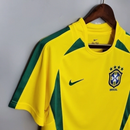 Camisa Retrô Seleção Brasileira I Home Nike 2002/03 Masculino Amarelo - MAJESTO BR