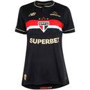 Camisa São Paulo Feminina - Preta - MAJESTO BR