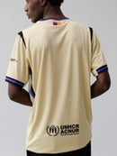 Camisa Barcelona Away 25/26 - Creme - MAJESTO BR