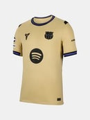 Camisa Barcelona Away 25/26 - Creme - MAJESTO BR