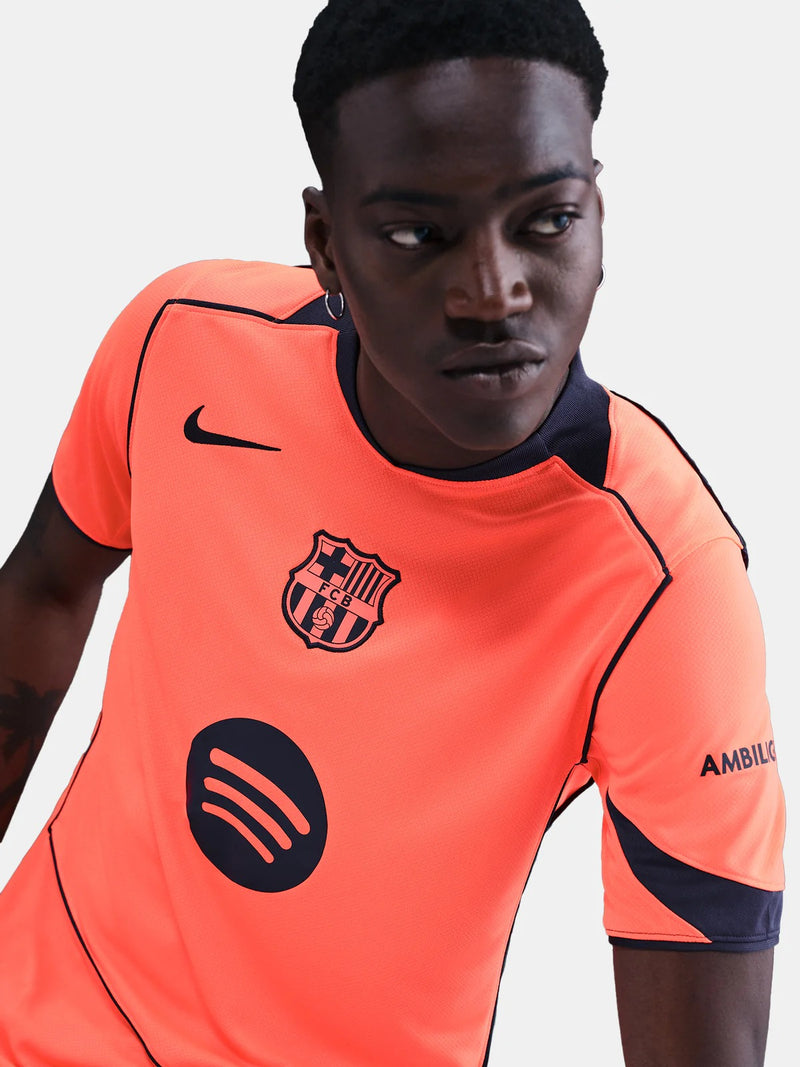 Camisa Barcelona Third 25/26 - Laranja