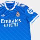 Camisa Real Madrid Third 25/26 - Azul Celeste - MAJESTO BR