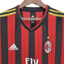 Camisa Retrô Milan I Home Adidas 2013/14 Masculino Vermelho e Preto - MAJESTO BR