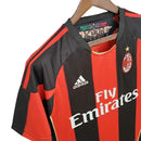 Camisa Milan Retrô 2010/2011 Vermelha e Preta - Adidas - MAJESTO BR