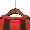 Camisa Milan Retrô 2004/2005 Vermelha e Preta - Adidas - MAJESTO BR