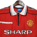 Camisa Manchester United Retrô 1998/1999 Vermelha - Umbro - MAJESTO BR
