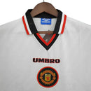 Camisa Manchester United Retrô 1996/1997 Branca - Umbro - MAJESTO BR