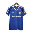Camisa Manchester United Retrô 1988/1990 Azul - Adidas - MAJESTO BR