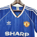 Camisa Manchester United Retrô 1988/1990 Azul - Adidas - MAJESTO BR