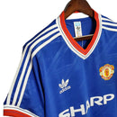 Camisa Manchester United Retrô 1986/1988 Azul - Adidas - MAJESTO BR