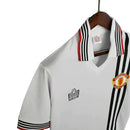 Camisa Manchester United Retrô 1975/1980 Branca - Admiral - MAJESTO BR