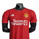 Camisa Manchester United I 23/24 Jogador Adidas Masculina - Vermelho - MAJESTO BR