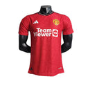 Camisa Manchester United I 23/24 Jogador Adidas Masculina - Vermelho - MAJESTO BR