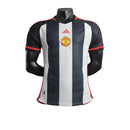 Camisa Manchester United 23/24 Jogador Adidas Masculina - Branco e Preto - MAJESTO BR