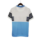 Camisa Retrô Lazio Macron 2018/19 Masculino Branco e Azul - MAJESTO BR