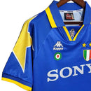 Camisa Juventus Retrô 1995/1997 Azul e Amarela - Kappa - MAJESTO BR