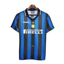 Camisa Retrô Inter de Milão Umbro 1997/1998 Azul e Preta - MAJESTO BR