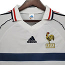 Camisa Retrô França II Away 1998/99 Masculino Branco - MAJESTO BR