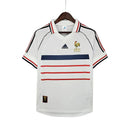 Camisa Retrô França II Away 1998/99 Masculino Branco - MAJESTO BR