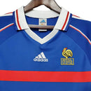 Camisa Retrô França I Home Adidas 1998/99 Masculino Azul - MAJESTO BR