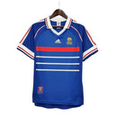 Camisa Retrô França I Home Adidas 1998/99 Masculino Azul - MAJESTO BR
