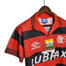 Camisa Flamengo Retrô 1995 Vermelha e Preta - Umbro - MAJESTO BR