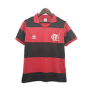 Camisa Flamengo Retrô I Home 1982/83 Masculino Vermelha e Preto - MAJESTO BR