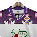Camisa Fiorentina Retrô 1992/1993 Branca e Roxa - Lotto - MAJESTO BR