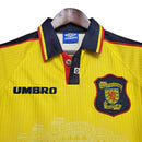 Camisa Escócia Retrô 1996/1998 Amarela - Umbro - MAJESTO BR