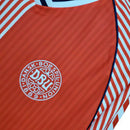 Camisa Dinamarca Retrô 1986 Vermelha e Branca - Hummel - MAJESTO BR