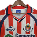 Camisa Chivas Retrô 1999/2000 Vermelha e Branca - Atletica - MAJESTO BR