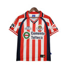 Camisa Chivas Retrô 1999/2000 Vermelha e Branca - Atletica - MAJESTO BR