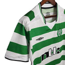 Camisa Celtic Retrô 2001/2003 Verde e Branca - Umbro - MAJESTO BR