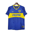 Camisa Boca Juniors Retrô 03/04 - Nike - Azul e Amarela - MAJESTO BR