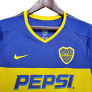 Camisa Boca Juniors Retrô 03/04 - Nike - Azul e Amarela - MAJESTO BR
