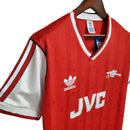 Camisa Arsenal Retrô 1988/1989 Vermelha- Adidas - MAJESTO BR