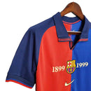 Camisa Retrô Barcelona 100 Anos Nike 1899/99 Azul e Grená - MAJESTO BR