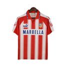 Camisa Atlético de Madrid Retrô 1994/1995 Branca e Vermelha - Puma - MAJESTO BR