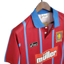 Camisa Aston Villa Retrô 1993/1995 Vermelha - Asics - MAJESTO BR